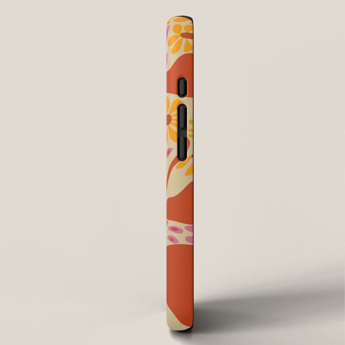 Retro Patel Pottery iPhone Case Gallery Image 2