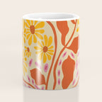 Retro Patel Pottery Coffee Mug Gallery Image 4
