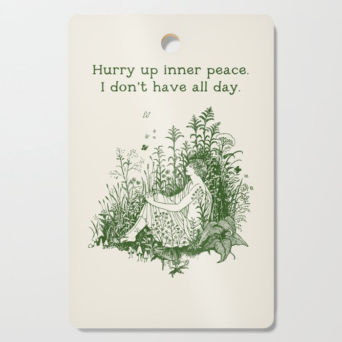 Inner Peace Cutting Board Gallery Image 1