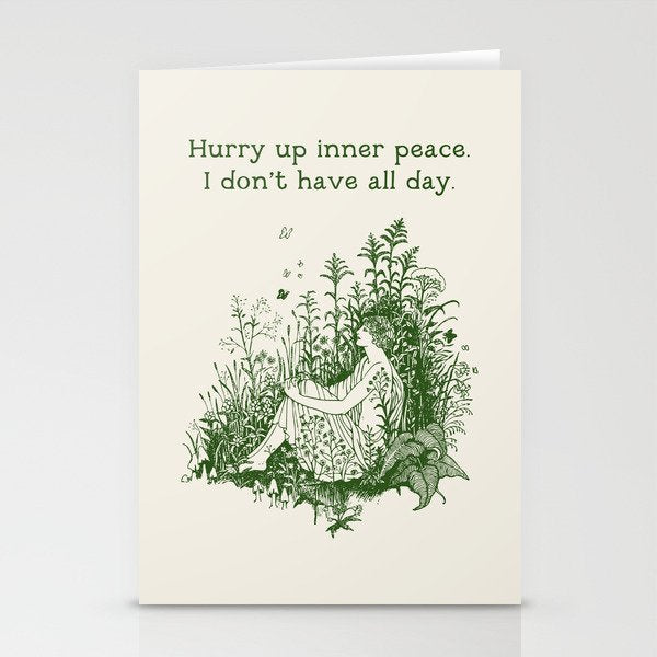 Inner Peace Stationery Card Gallery Image 2