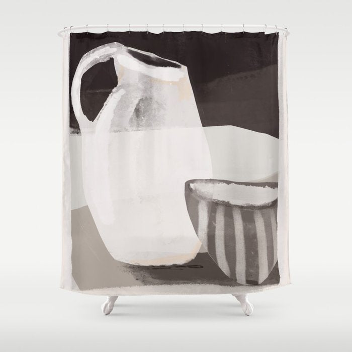 Still Life Shower Curtain Gallery Image 1