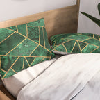 Deep Emerald Pillow Sham Gallery Image 2