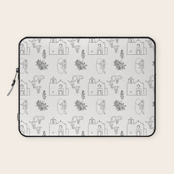 Dwellings of Goliad Laptop Sleeve Gallery Image 1