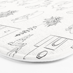 Dwellings of Goliad Bath Mat Gallery Image 3