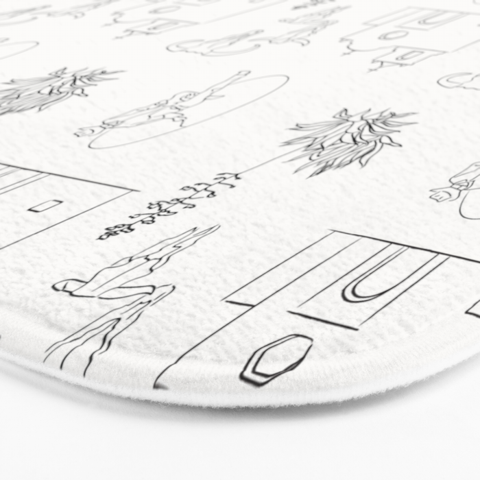Dwellings of Goliad Bath Mat Gallery Image 3