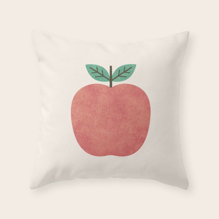 Apple my apple Throw Pillow Gallery Image 1