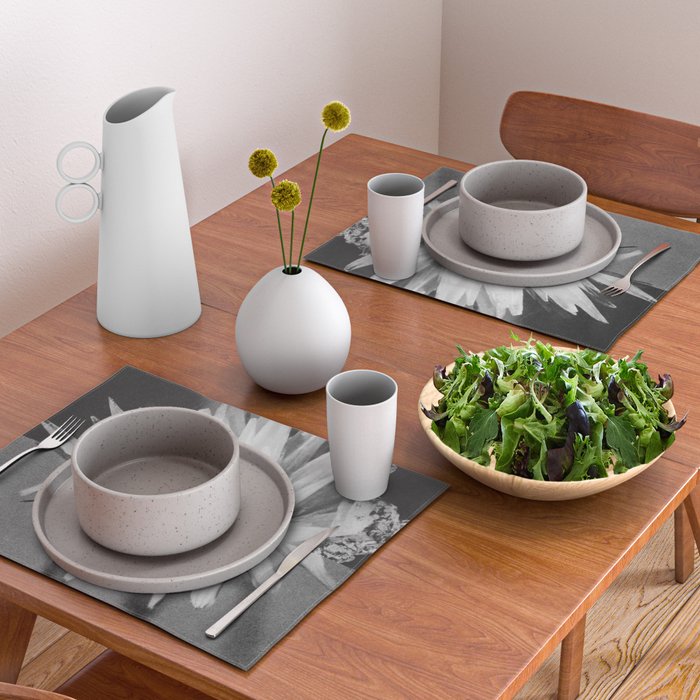 Paired Frames - Flower  Placemat Gallery Image 2