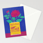 Cafe Du Monde Floral Bouquet Stationery Card Gallery Image 2