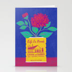 Cafe Du Monde Floral Bouquet Stationery Card Gallery Image 2
