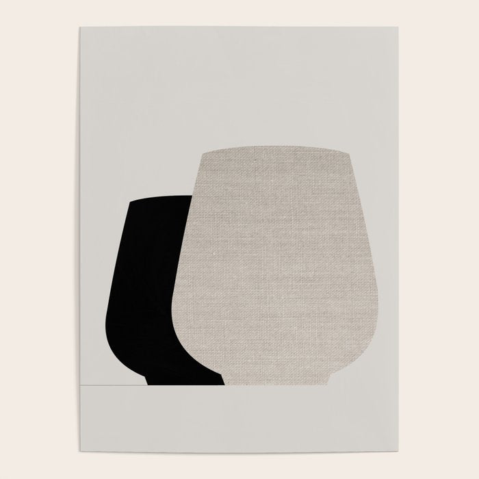 The 'Coastal Calm' Vase Set Poster Gallery Image 1