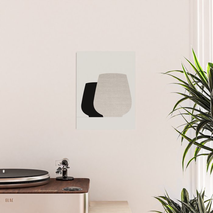The 'Coastal Calm' Vase Set Poster Gallery Image 2