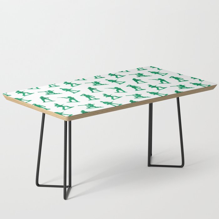 Retro toy soldier cartoon pattern Coffee Table Gallery Image 1