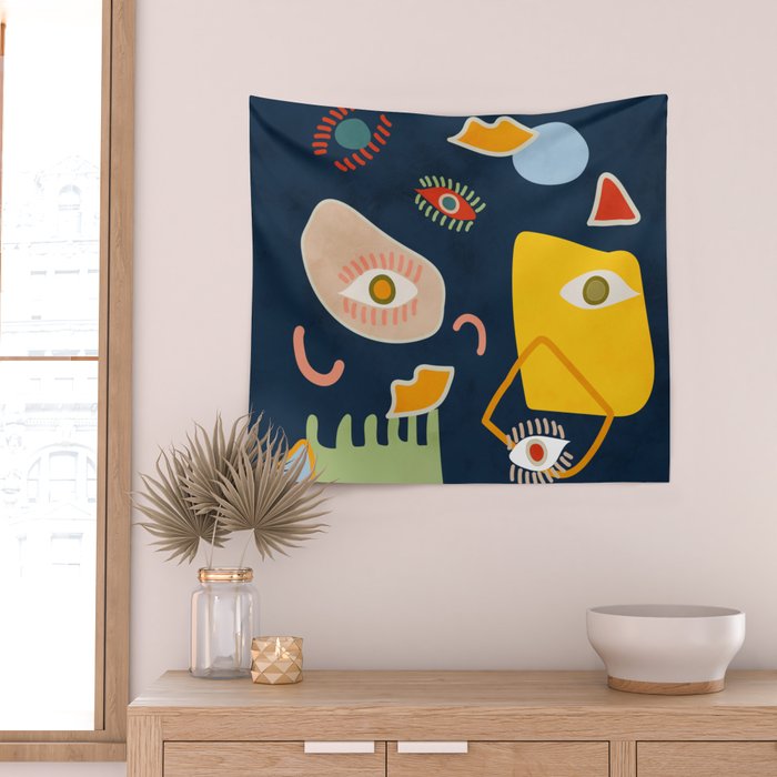 minimal Wall Tapestry Gallery Image 2