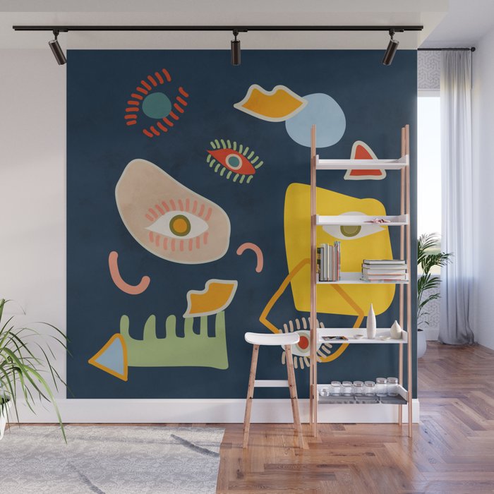 minimal Wall Mural Gallery Image 1