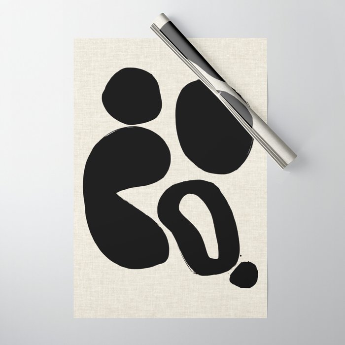 Ink Pond Wrapping Paper Gallery Image 1