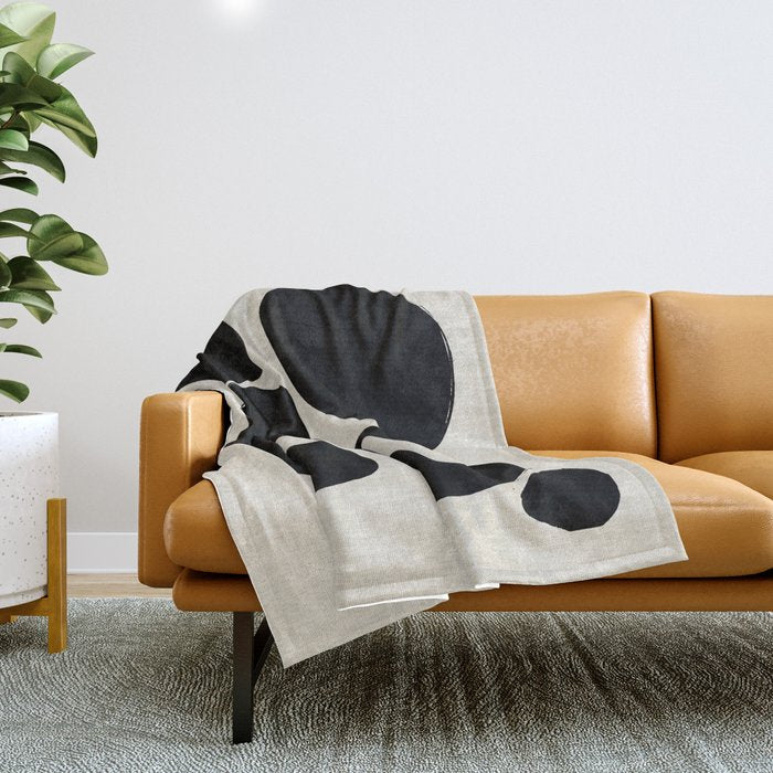 Ink Pond Throw Blanket Gallery Image 1