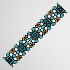 Persian Mosaic - Turquoise & Gold Palette Table Runner Gallery Image 3
