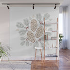 Pinecones and Pine needles Wall Mural Gallery Image 1