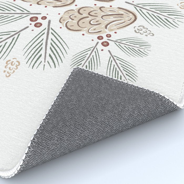 Pinecones and Pine needles Rug Gallery Image 4