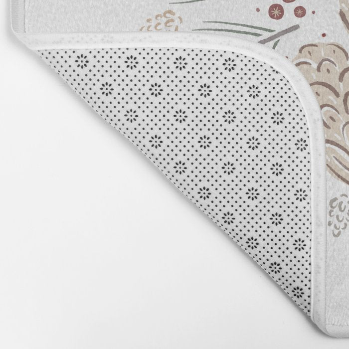 Pinecones and Pine needles Bath Mat Gallery Image 2