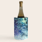 Snowy Northern Lights Forest Landscape Wine Chiller Gallery Image 2