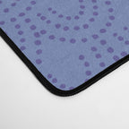 Periwinkle Scallops Desk Mat Gallery Image 4