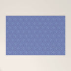 Periwinkle Scallops Welcome Mat Gallery Image 1