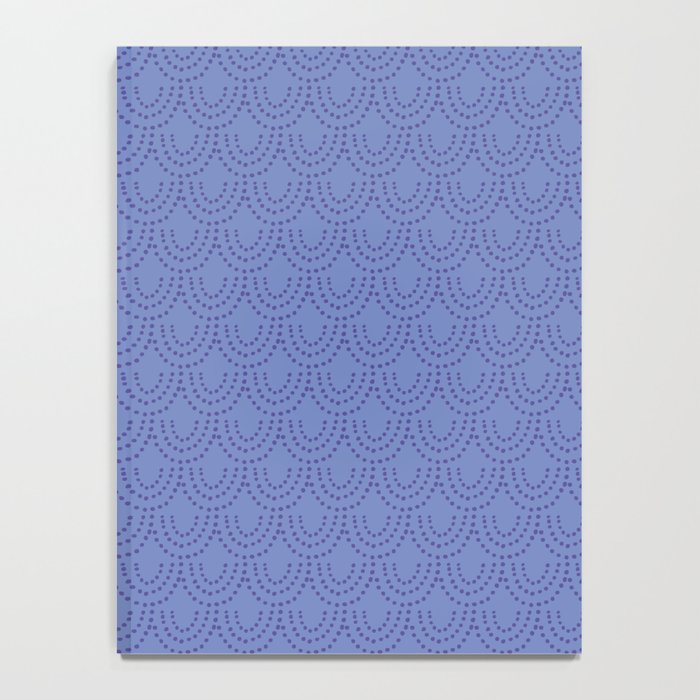 Periwinkle Scallops Notebook Gallery Image 4