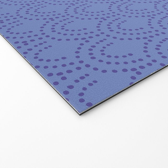 Periwinkle Scallops Welcome Mat Gallery Image 2