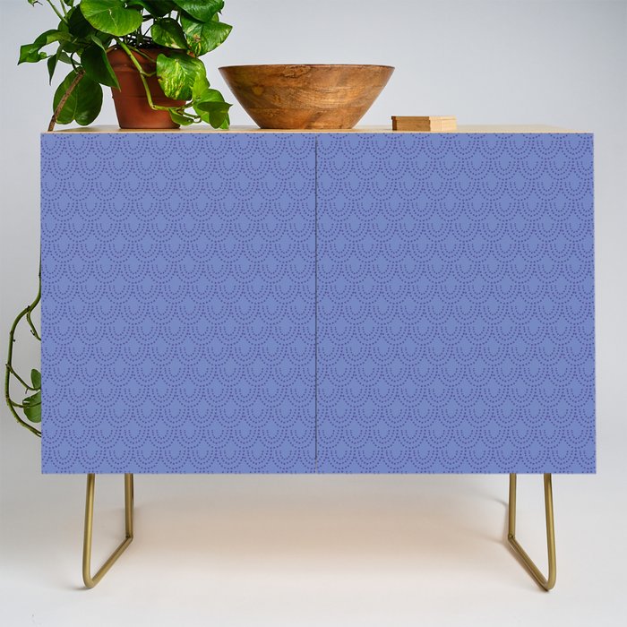 Periwinkle Scallops Credenza Gallery Image 1