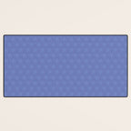 Periwinkle Scallops Desk Mat Gallery Image 3