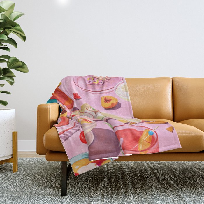 Summer Dreams Throw Blanket Gallery Image 1