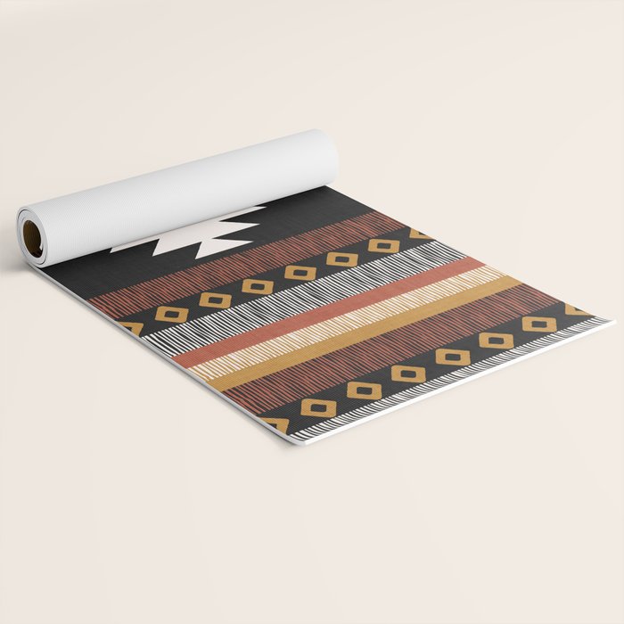 Pueblo in Sienna Yoga Mat Gallery Image 2
