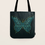 Mechanical Butterfly Tote Bag Gallery Image 1