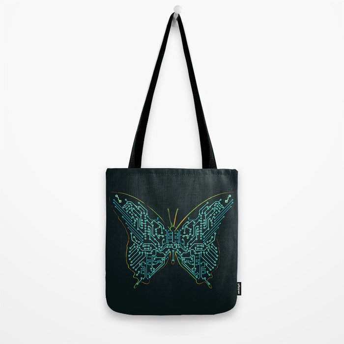 Mechanical Butterfly Tote Bag Gallery Image 2