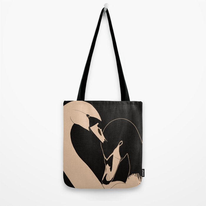Two Swans Tote Bag Gallery Image 2