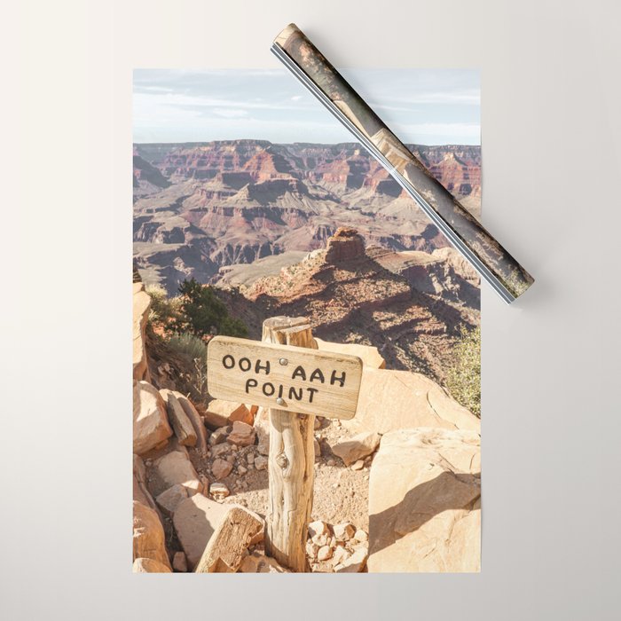 Viewpoint Grand Canyon National Park Arizona Photo | Nature Landscape Print | USA Travel Photography Wrapping Paper Gallery Image 1