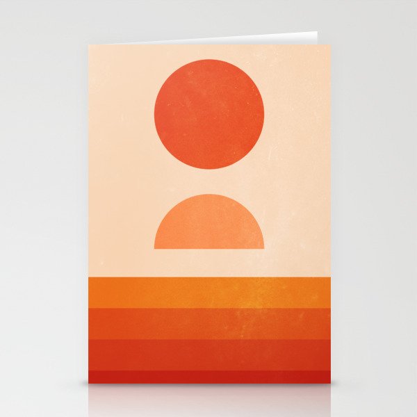 Sun Waves Stationery Card Gallery Image 2