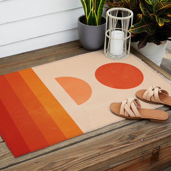 Sun Waves Outdoor Rug Gallery Image 2