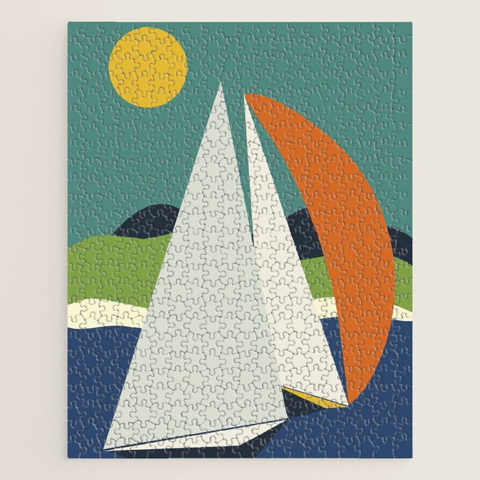 mid century sails Jigsaw Puzzle Gallery Image 1