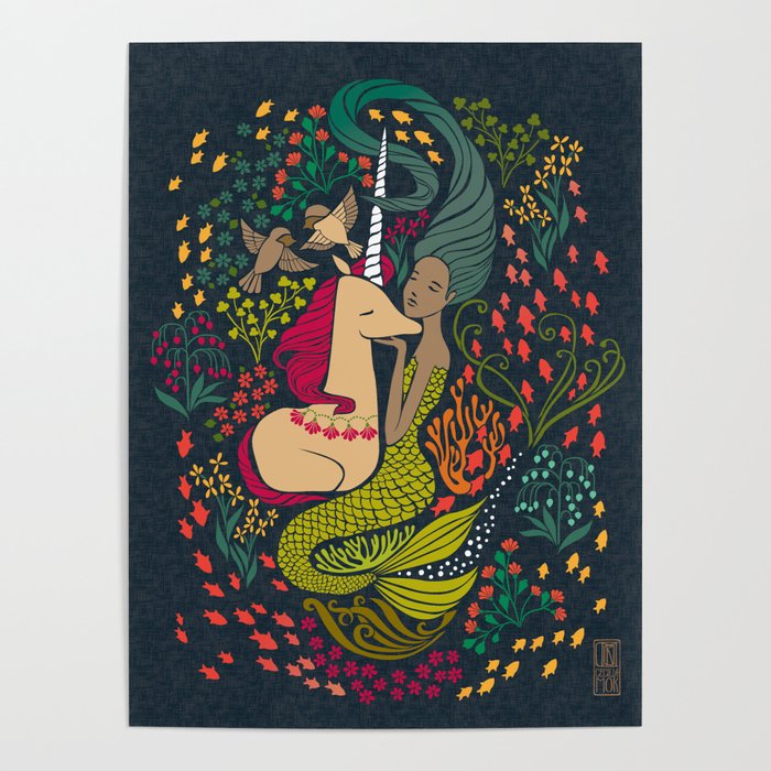 The Mermaid and the Unicorn Poster Gallery Image 4