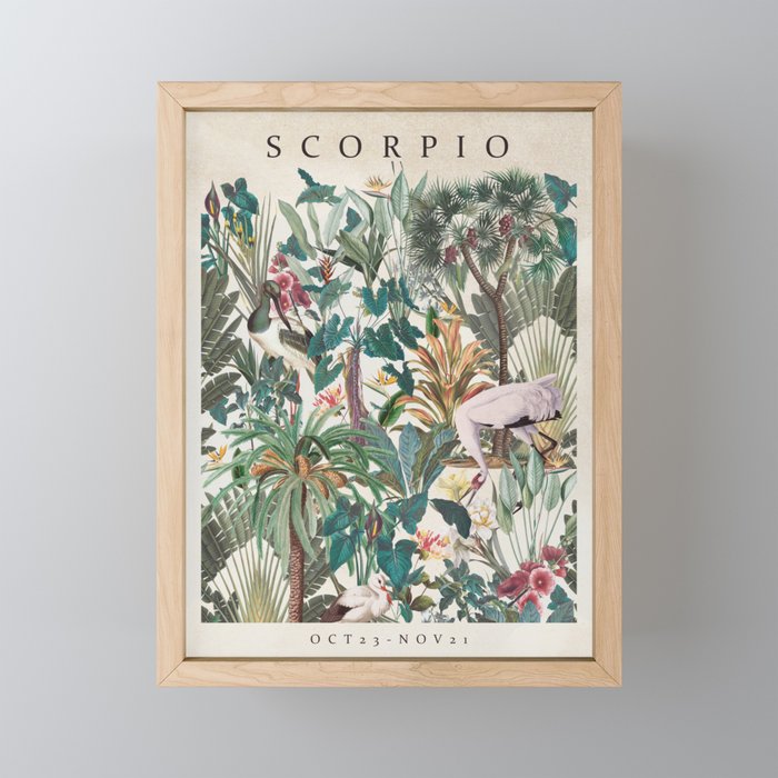 SCORPIO Mini Art Print Gallery Image 1