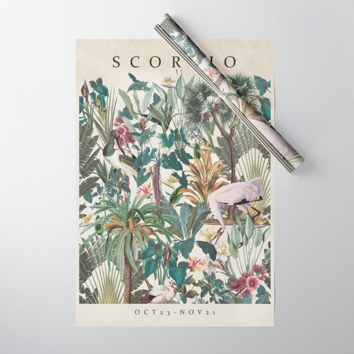 SCORPIO Wrapping Paper Gallery Image 1