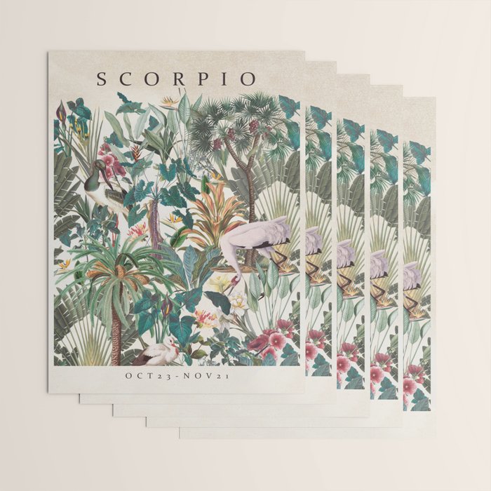 SCORPIO Wrapping Paper Gallery Image 3