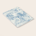 Hawaiian Toile Blue Notebook Gallery Image 3