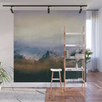 Mountain Peaks II Wall Mural Gallery Image 1