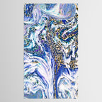 Blue Acid #society6 #buyart #decor Tablecloth Gallery Image 2