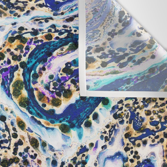 Blue Acid #society6 #buyart #decor Wall Tapestry Gallery Image 3
