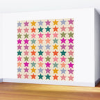 Retro Colorful Stars Wall Mural Gallery Image 2