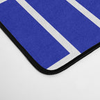 Bold Blue Geometric Mid Century Modern Rektangel Pattern Desk Mat Gallery Image 4